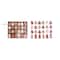 Hello Honey® Red, White & Natural Wood House Advent Calendar Set